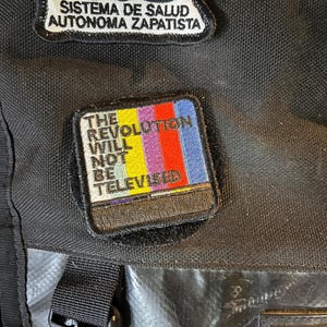 Won’t be Televised Embroidered Tactical Patch