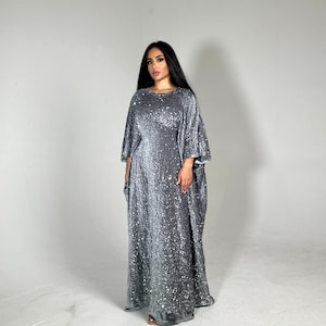 Sequin Muslim Dress - Etsy