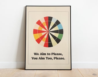 We Aim To Please, You Aim Too, Please, Toilet Prints, Funny Toilet Print, Toilet Humour, Toilet Wall Art, Digital Download