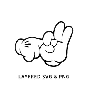 Könnte beinhalten: Schwarz-weiß-Cartoon-Illustration einer Hand, die das "Okay"-Zeichen gibt. Die Hand ist in einem einfachen Cartoon-Stil gezeichnet, mit abgerundeten Kanten und übertriebenen Merkmalen. Die Hand wird mit Daumen und Zeigefinger gezeigt, die sich berühren und einen Kreis bilden, während die anderen Finger ausgestreckt sind.