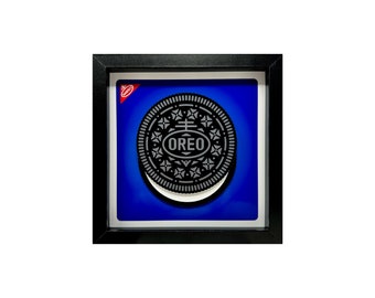 Oreo Cookie 3D Pop Art - Shadowbox Frame