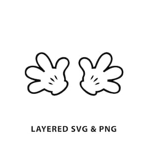 Hände - SVG PNG Datei sofortiger digitaler Download - kultig