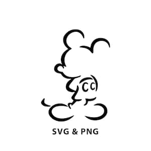 Mouse - SVG PNG file instant digital download - Iconic Silhouette