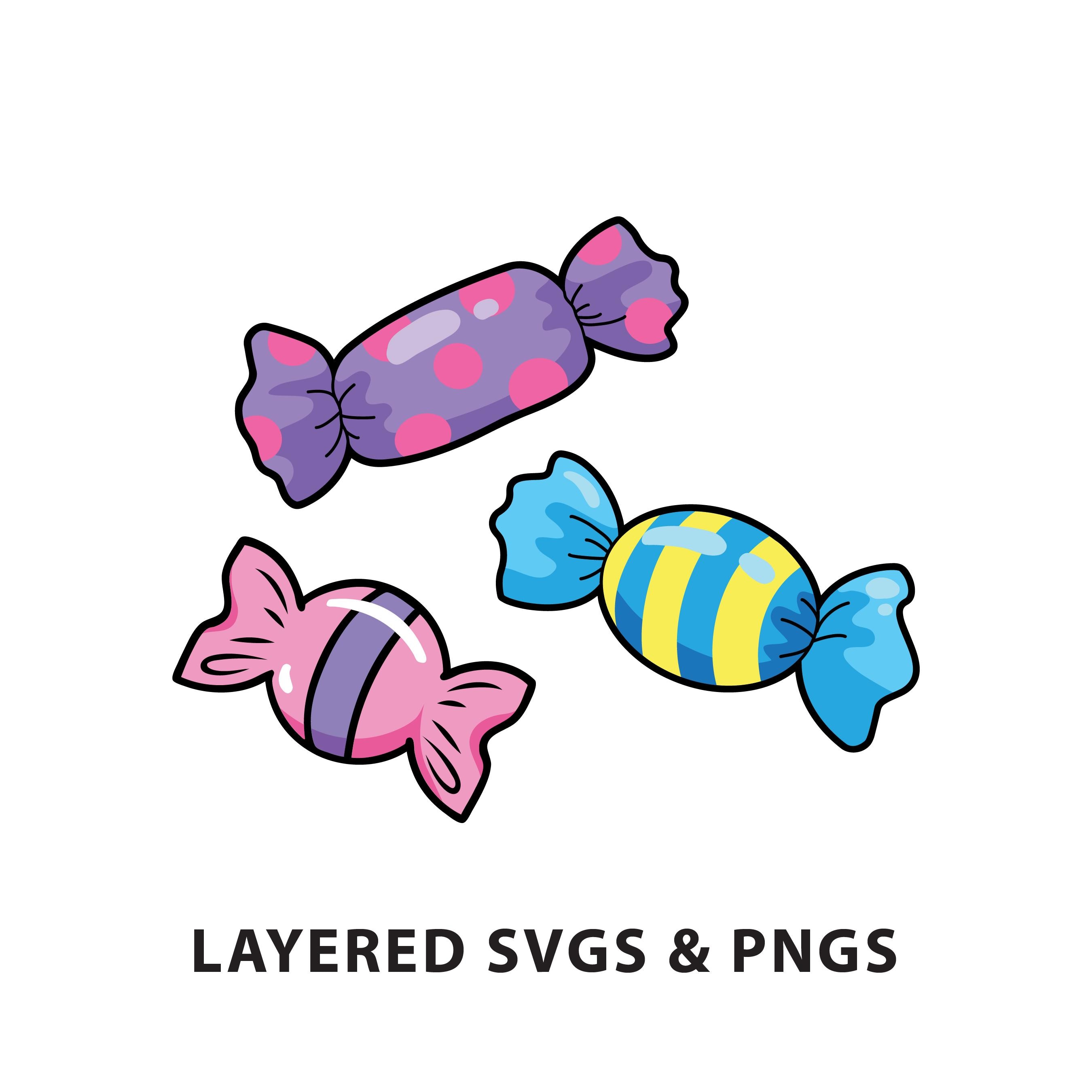 Candy - SVG PNG File Instant Digital Download - Food - Etsy