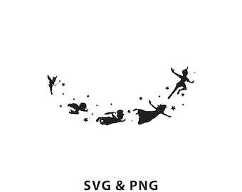 Fairy Tale - SVG PNG file instant digital download - Silhouette