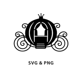 Carriage - SVG PNG file instant digital download - Silhouette