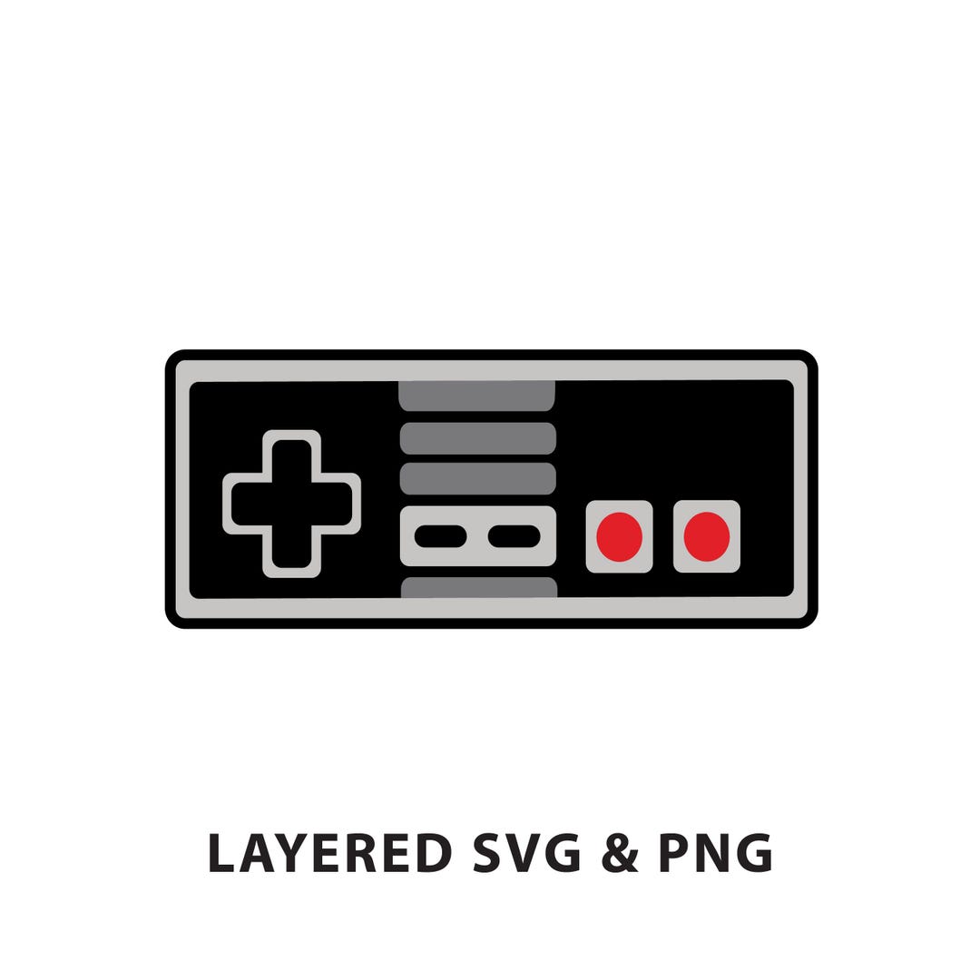 Video Game Button Pattern Svg Game - SVG PNG File Instant Digital Download - Etsy