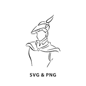 Prince - SVG PNG file instant digital download - Silhouette
