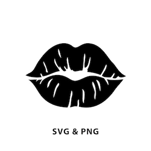 唇 - SVG PNG ファイルの即時デジタルダウンロード