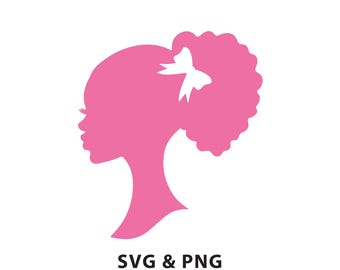 Doll - SVG PNG file instant digital download - Silhouette