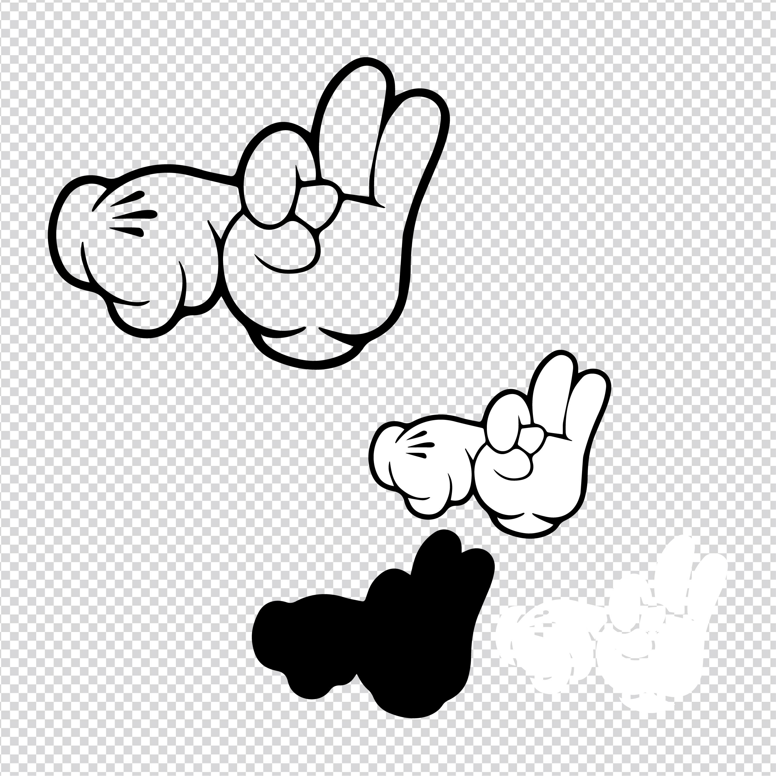 Hands - SVG PNG File Instant Digital Download - Iconic - Etsy
