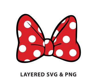Bow - SVG PNG file instant digital download - Iconic