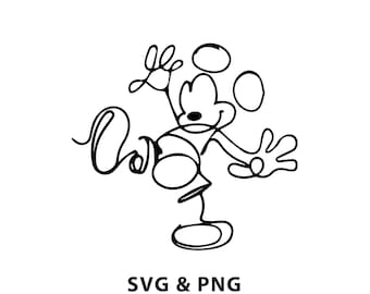 Mouse - SVG PNG file instant digital download - Iconic Silhouette