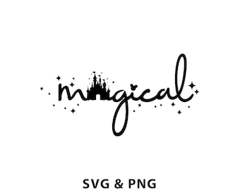 Castle - SVG PNG file instant digital download