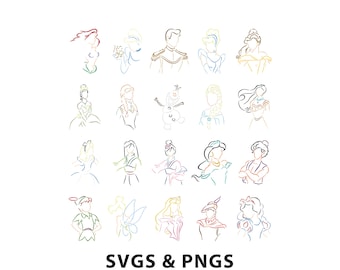 Fairy Tale Lot 2 - SVG PNG file instant digital download - Iconic