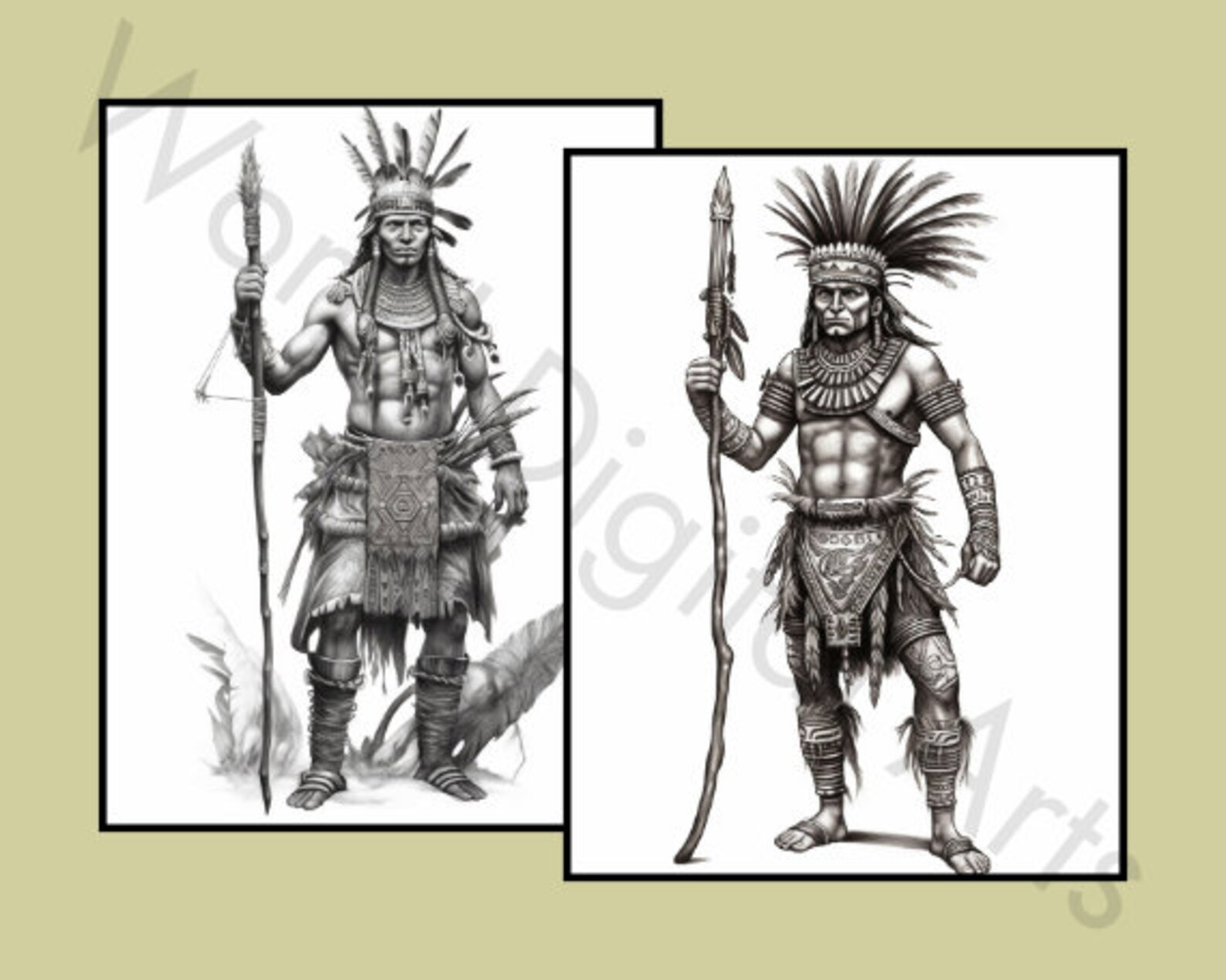 25 Tribe Coloring Pages, Sport Coloring Book, Coloring Bundle ...