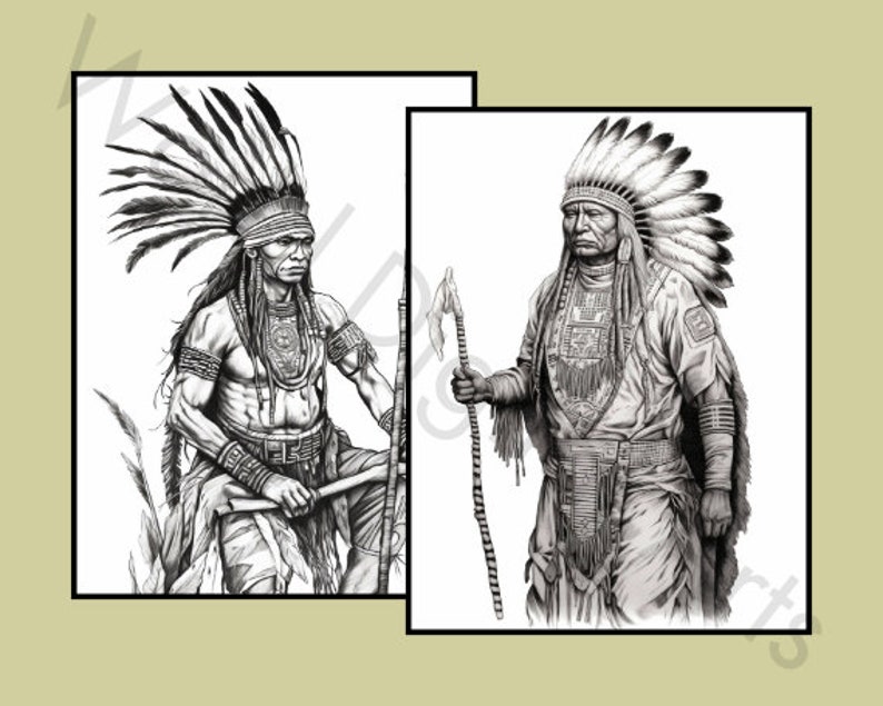 25 Tribe Coloring Pages, Sport Coloring Book, Coloring Bundle ...