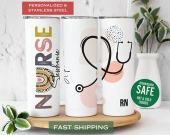 Nurse Tumbler Personalized Nurse Gift, Nurse Appreciation Tumbler, Gift For Nurse, Nursing Gift, Nurse Graduation Gift, Nurse Week Gift