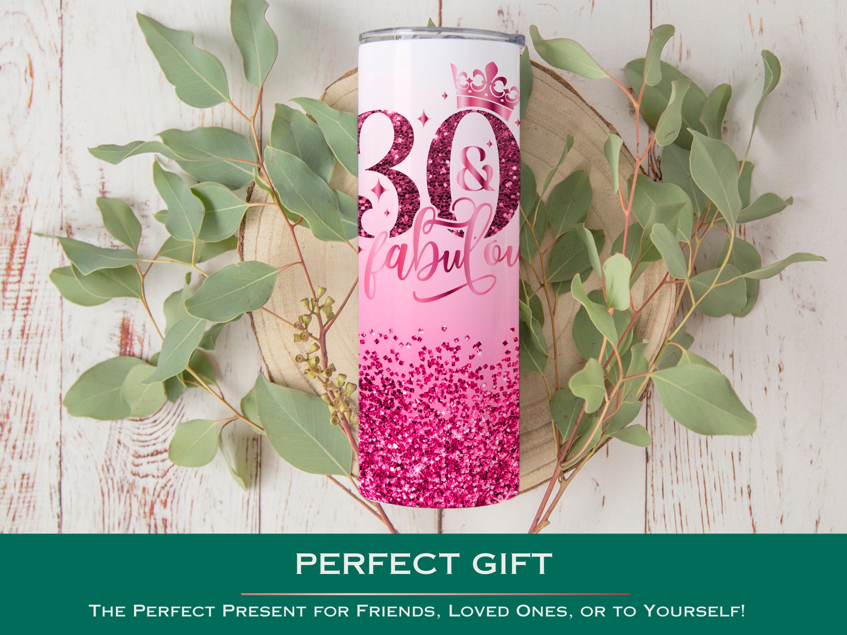 30 and Fabulous Birthday Tumbler Personalized 30th Birthday Gifts, 30th Cup  Gift for Her, 30th Happy Birthday, 30th Birthday Cup Tumbler - Etsy