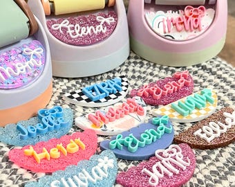 Personalized Owala Name Plate, Custom Owala Name Tag, Acrylic Owala FreeSip Accessory, 3D Name Plate for Kids, Teachers & Gifts