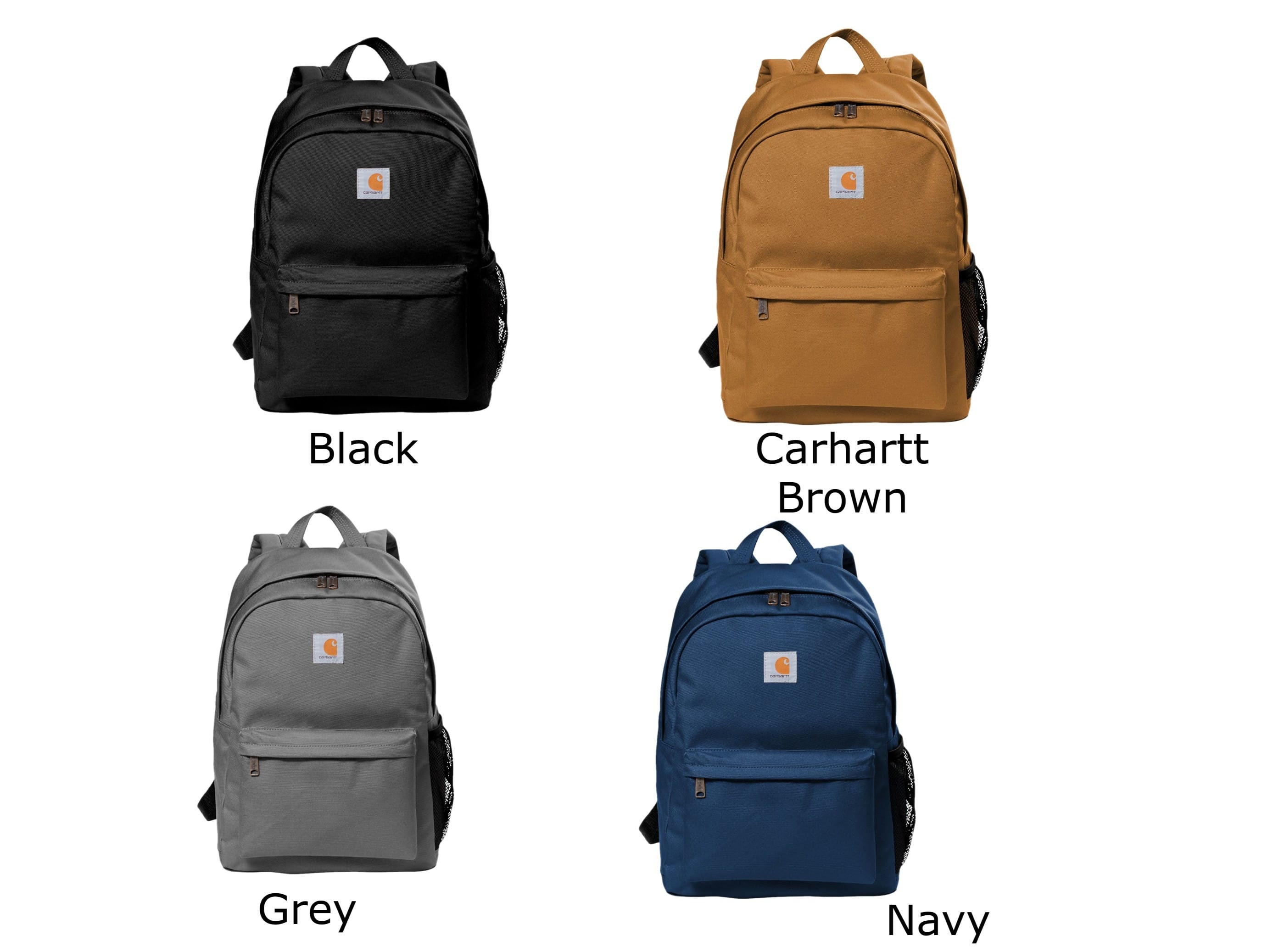 Custom Embroidered Carhartt ® Canvas Backpack, Your Text, Art or Logo ...