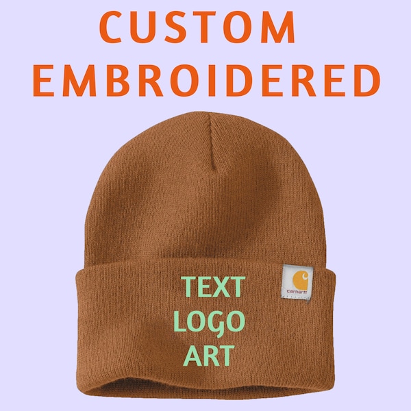 Custom Embroidered Carhartt ® Beanie