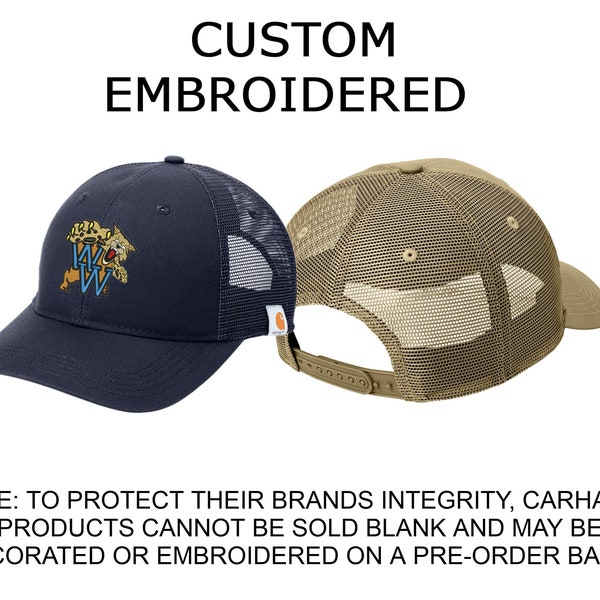 Custom Embroidered Carhartt ® Rugged Professional ™ Series Cap, your text, art or logo embroidered