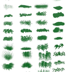 Amazing Ghibli Inspired Brush Pack for Procreate Art Background Brush ...