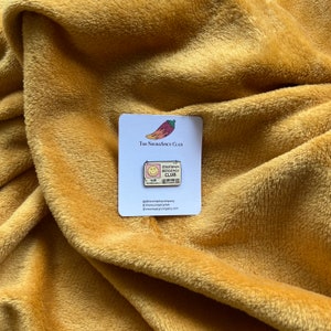 Serotonin Deficiency Club Enamel Pin Badge | Mental Health Pin | The NeuroSpicy Club