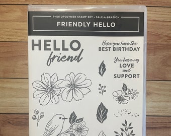 Friendly Hello Stamp Set