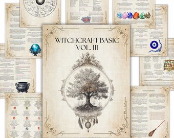 Fundamentos de brujería, vol. III: Pociones, adivinación y frascos de hechizos (PDF imprimible)