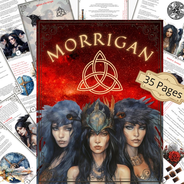 Morrigan, Goddess of the Celts - PDF files for download