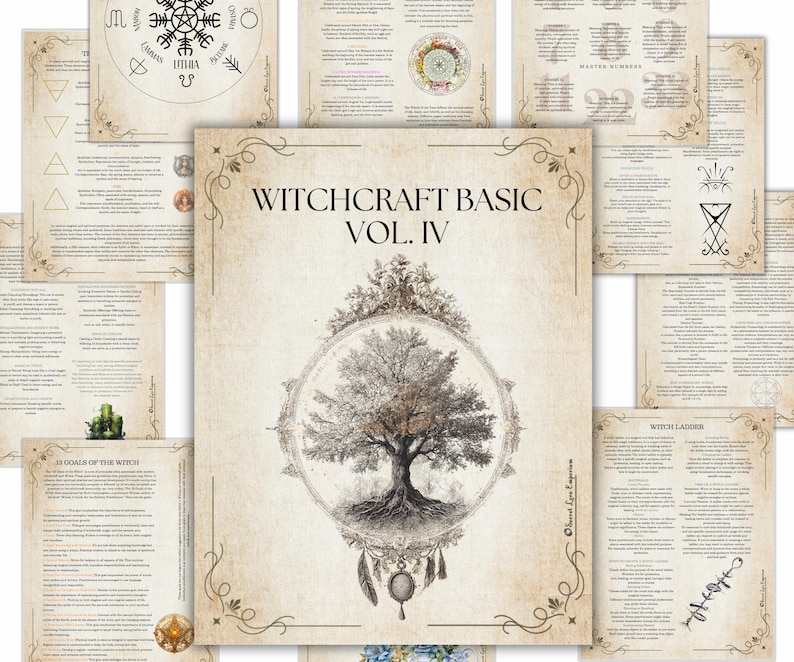 Witchcraft Basic Vol. IV – Wheel of the Year, Elements, Herbs, Sigils ...