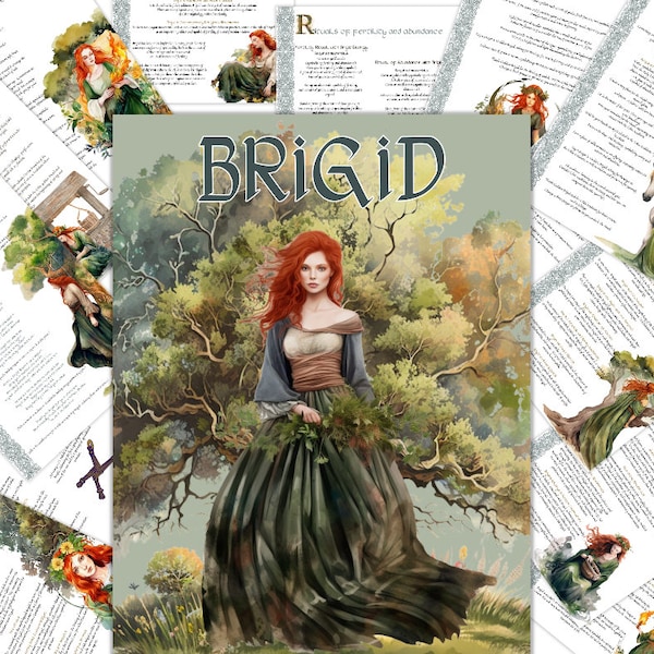 Brigid Celtic Goddess, The Complete PDF Guide to Mythology, Rituals and Spiritual Practices