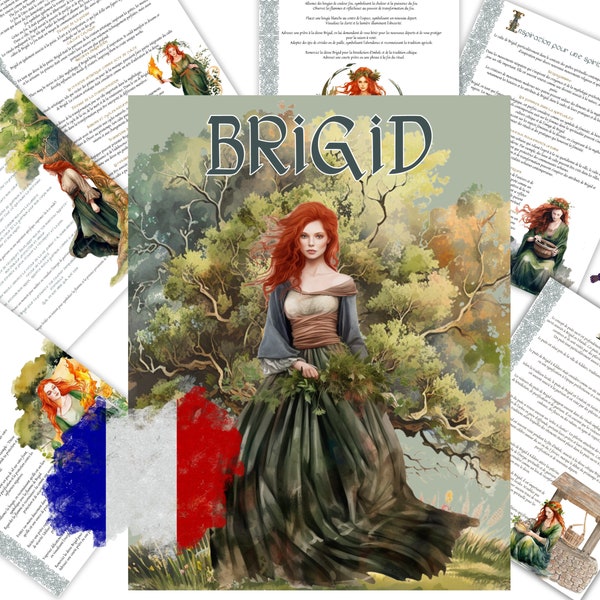 Brigid Celtic Goddess, French The Complete PDF Guide to Mythology, Rituals and Spiritual Practices