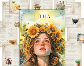 Sabbat Litha – Printable Witchcraft Guide