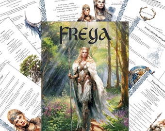 Freya Norse Goddess, Mythology and spiritual