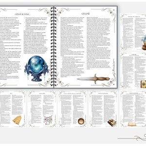 Witchcraft Tools Grimoire Pages: Book of Shadows (PDF Download) image 11