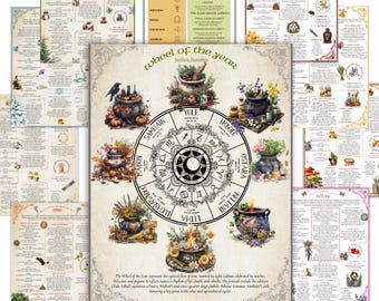 SABBATS Wheel of the Year, Witch's Sabbat Guide
