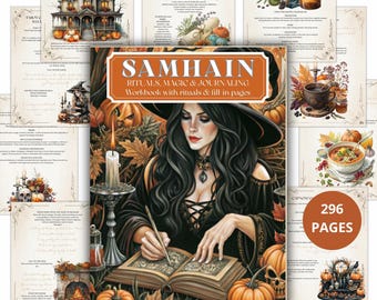 Samhain Sabbat Grimoire: Wheel of the Year Witch Journal (PDF)