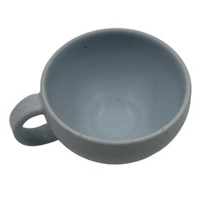 Handmade teacup, small, in Danish design by Heidi Vang, pastel colors, ceramic mug, tea mug, coffee cup, salt bowl