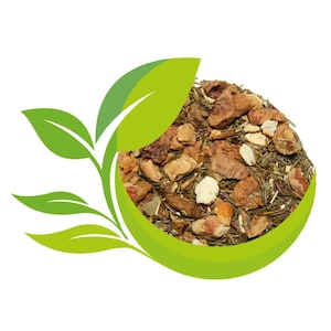 Apfel & Yuzu Früchtetee - Grüner Rooibos I Zitrusschalen I Apfelstücke I Brombeerblätter I Rooibostee I Fruchtig 50g 100g 250g