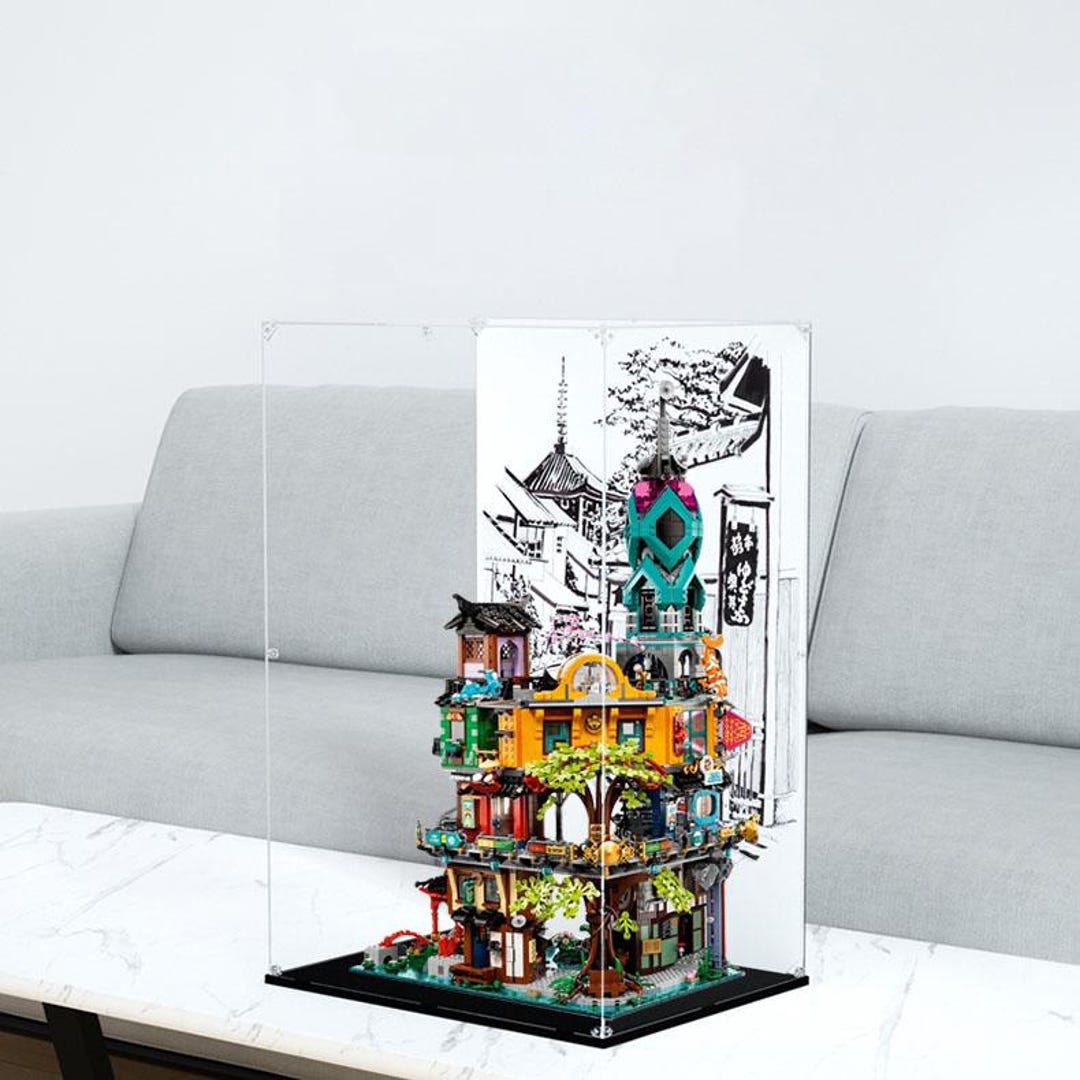 NEW Acrylic Display Case for LEGO® NINJAGO™ City Gardens