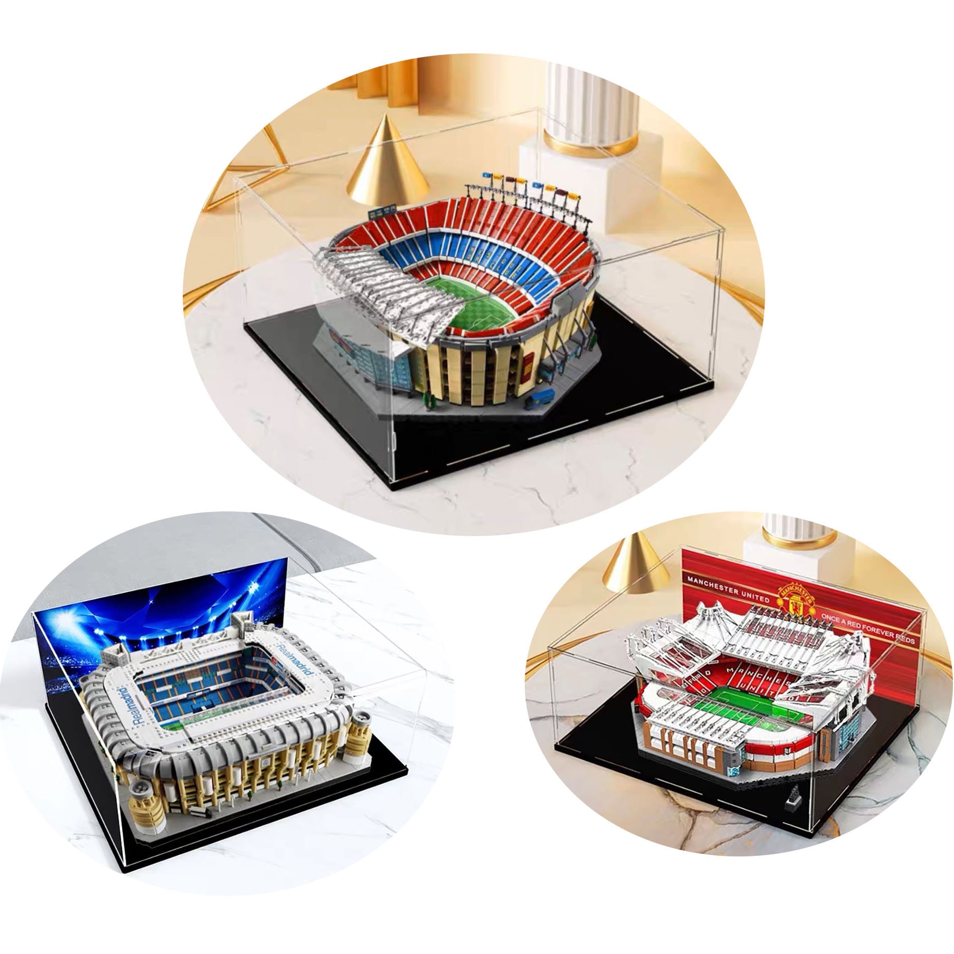 LIGHTING KIT FOR OLD TRAFFORD- MANCHESTER UNITED 10272 (BUILDING SET N –  BrickVibe, image size:1858x1858