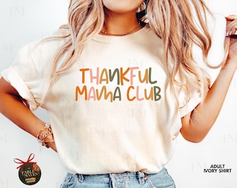 Thanksgiving family matching shirts: pregnancy announcement tee