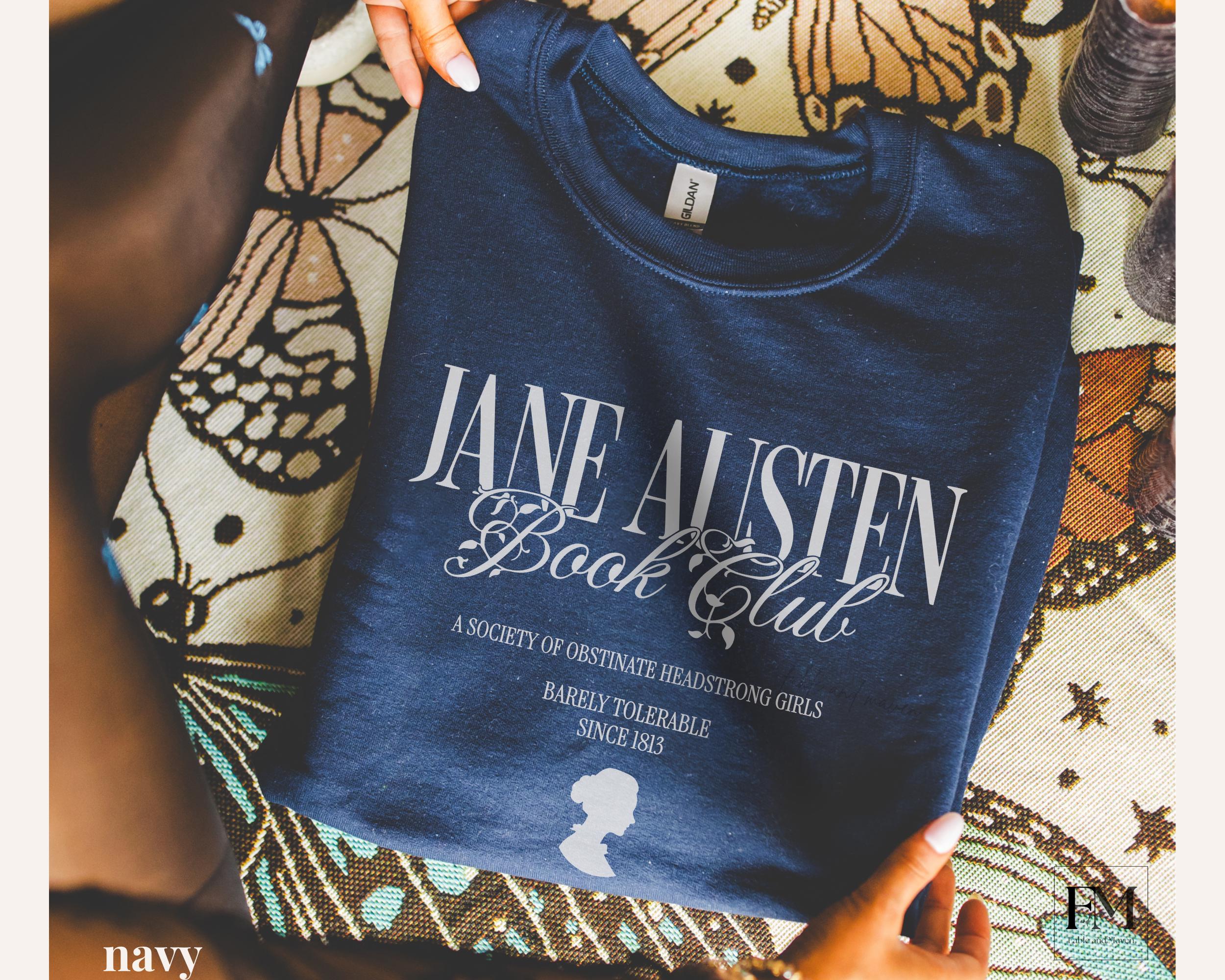 シャツ Jane Austen Book Club Barely Tolerable Pride and Prejudice Reading