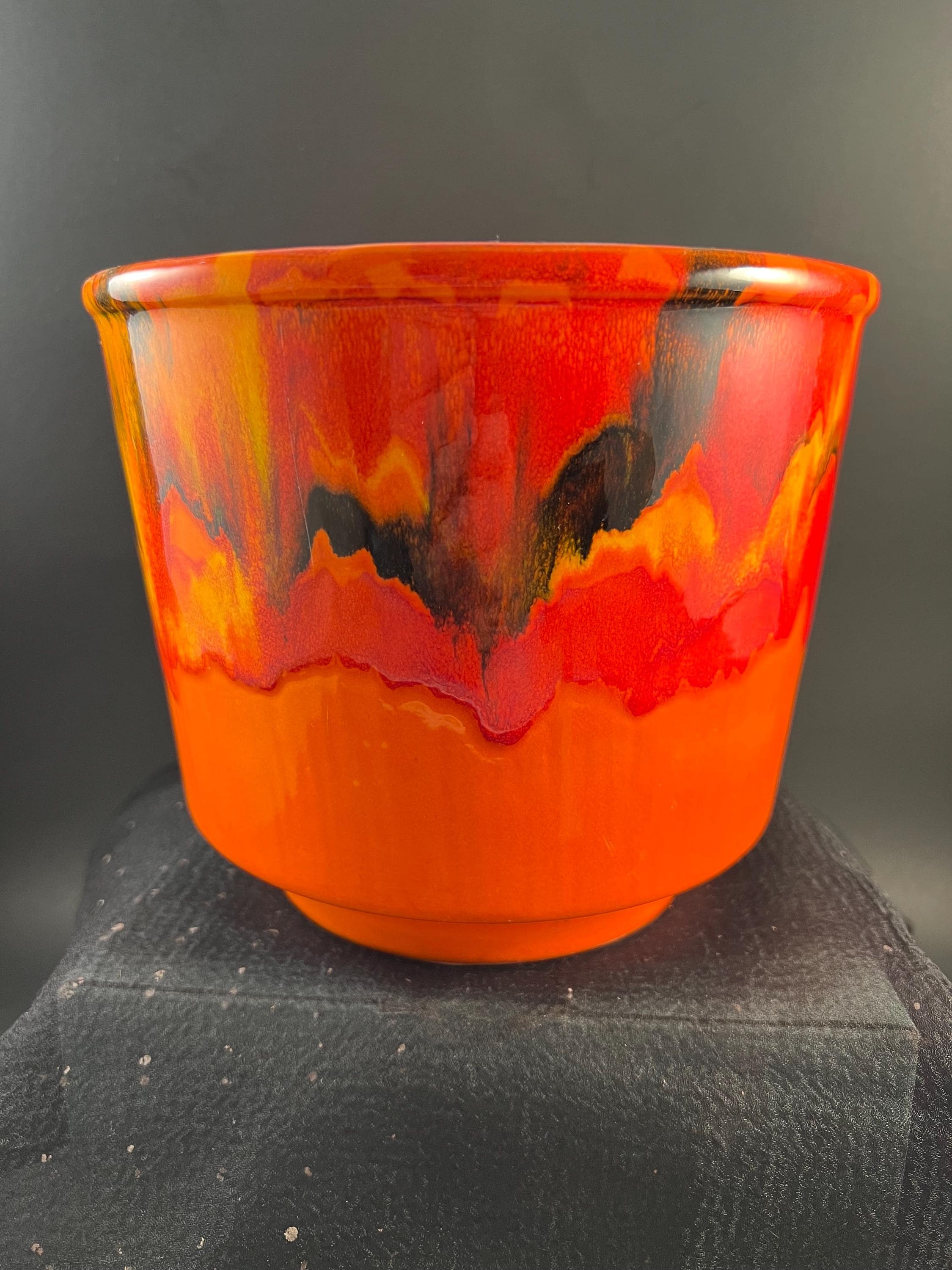 Vintage Planter Pot 60s 70s - Etsy