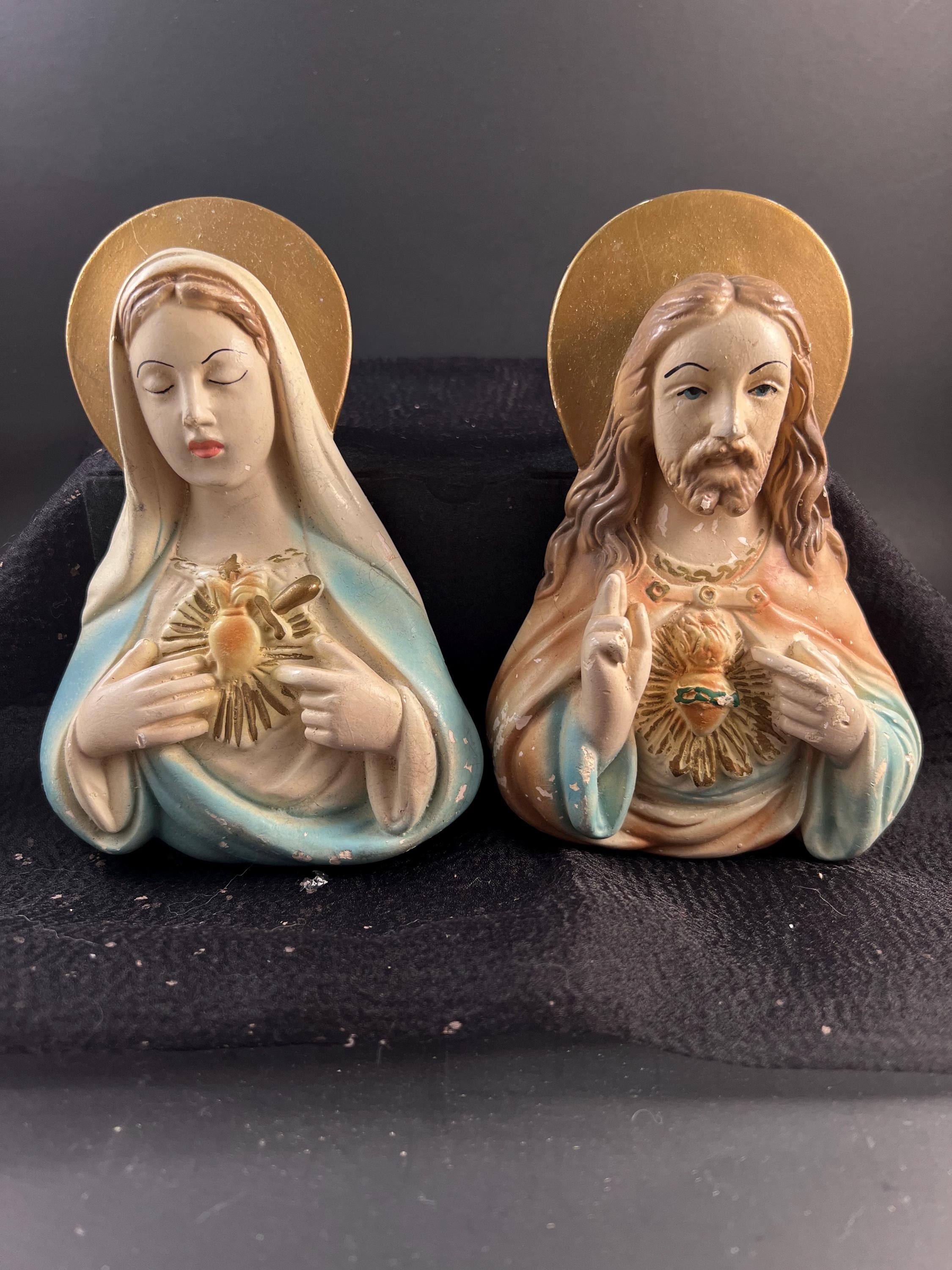 Vintage Mary Wall Plaque - Etsy