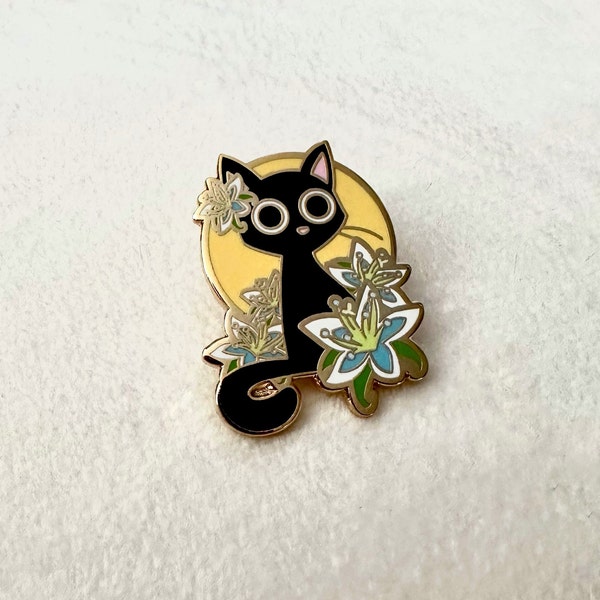 Silent Princess Cat - Hard Enamel Pin - Zelda Tears of the Kingdom TOTK