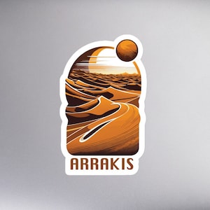 Arrakis Landscape Sticker - Embrace the Desert World
